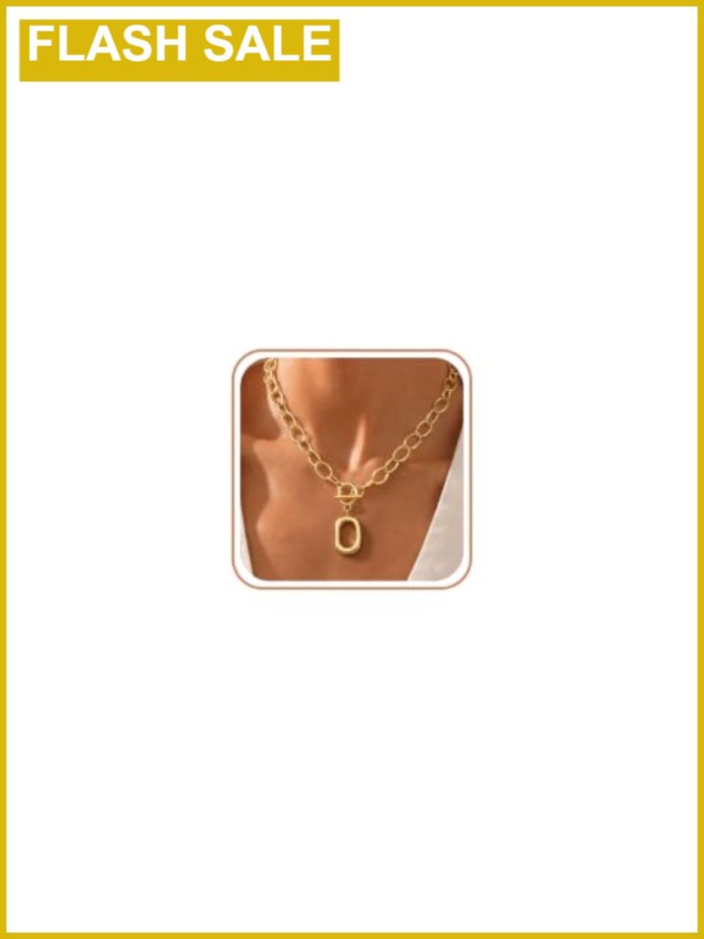 Gold Plated Chunky Statement Chain Necklace
